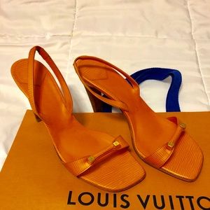 Louis Vuitton Shoes - Authentic Louis Vuitton sandals Louis Vuitton Shoes - Authentic Louis Vuitton sandals